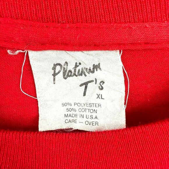 Platinum T’s VTG 80s Single Stitch Washington DC Souvenir T-Shirt Size XL USA - Picture 4 of 9